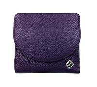 FreeHaveFun Reise Geldbörse Damen Klein, Leder lila, Kleines Portmonee kompakt, Kleiner Geldbeutel, Mini Portemonnaie für Mädchen, small Wallet for Women, kleine Geldtasche Kinderportmonee Brieftasche