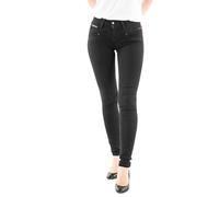 Freeman T. Porter Alexa High Waist Cropped Super Stretch Denim Black (DE/NL/SE/PL, Alphanumerisch, M, Regular, Regular)