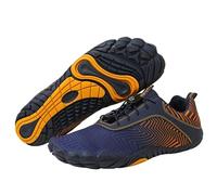 Freiluftkind Das Original - Overland Wasserabweisende & gefütterte Barfußschuhe (Blau / 47) - Unisex Barfussschuhe Winter