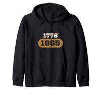 Freish Since 1865 Trikot Juneteenth Shirt HBCU Melanin Kapuzenjacke