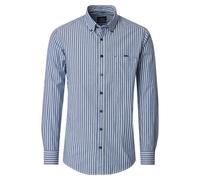 Casa Moda Casual Fit Hemd blau, Gestreift