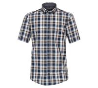 Freizeithemd Kurzarm Blau L