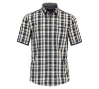 Freizeithemd Kurzarm Blau XL