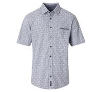 Freizeithemd Kurzarm Blau XL