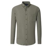 Freizeithemd - Leinenmix Grün XL
