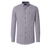 Freizeithemd - Oxford - Karo Rot L