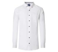 Freizeithemd - Oxford Weiß XL