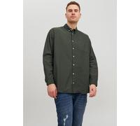 Jack & Jones Oxford Plus Size Langarmhemd