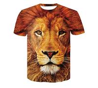 Freizeithemden Herren Modern Urban Persönlichkeit Mode 3D Druck Herren T-Shirt Sommer Klassisch Rundhals Herren Kurzarm Kreative Neuheit Casual Herren Shirt AE055 4XL