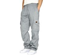 Freizeithose Herren, Jogginghose Herren Atmungsaktiv Sweathose Jungen Geradem Schnitt Freizeithose Jogger Einfarbig Trainingshose Bundgummi Elastische Hosen Relaxing Hose FüR MäNner, XL