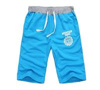 Freizeithosen für Männer Jogginghose Herren Kurze Hosen Sommer Sporthose Fitnesshose Gym Shorts Große Größe Bodybuilding Stretch Trainingshose mit Tasche Badehose Schwimmhose Strand Boxer Hose