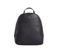 Freizeitrucksack CALVIN KLEIN "CK MUST DOME BACKPACK", Damen, Gr. B/H/T: 25cm x 30cm x 13cm, schwarz, Lederimitat, unifarben, Rucksäcke Freizeitrucksack, Cityrucksack, Damen-Rucksack, Casual-Rucksack