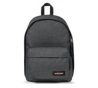 Freizeitrucksack EASTPAK "OUT OF OFFICE", Gr. B/H/T: 29cm x 44cm x 22cm, schwarz (schwarz denim), Polyester, Basic, Rucksäcke Freizeitrucksack, Unisex Cityrucksack, Arbeitsrucksack, Schulrucksack mit