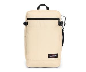 Freizeitrucksack EASTPAK "TRANSIT'R PACK Cloth Beige", Gr. B/H/T: 26cm x 44cm x 20cm, beige, Polyester, unifarben, Rucksäcke Freizeitrucksack, Reisetasche Sporttasche Reisegepäck Duffle-Tasche (956531