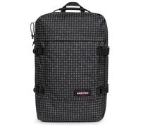 Freizeitrucksack EASTPAK "TRAVELPACK", Gr. B/H/T: 33cm x 51cm x 20cm, schwarz (refleks space schwarz), Textil, Rucksäcke Freizeitrucksack, Unisex, Tragetasche und Rucksack 2 in 1 (98364660-0) refleks