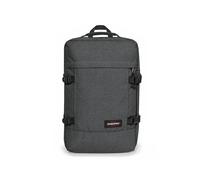 Freizeitrucksack EASTPAK "TRAVELPACK", Gr. B/H/T: 33cm x 51cm x 20cm, schwarz (schwarz denim), Textil, unifarben, Rucksäcke Freizeitrucksack, Unisex, Tragetasche und Rucksack 2 in 1 (86695402-0) schwa