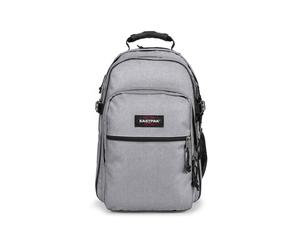 Freizeitrucksack EASTPAK "TUTOR", Gr. B/H/T: 32,5cm x 48cm x 26cm, grau (sunday grau), Polyester, meliert, Basic, Rucksäcke Freizeitrucksack, mit geräumigen Fächern (97097536-0) sunday grau