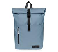Freizeitrucksack EASTPAK "UP ROLL Tarp", Gr. B/H/T: 30cm x 44,5cm x 12cm, blau (hellblau), Polyester, Polyurethane, Rucksäcke Freizeitrucksack, Rolltop-Rucksack, Schulrucksack mit wasserabweisender Fu