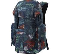 Freizeitrucksack NITRO "Daypacker", Gr. B/H/T: 30cm x 46cm x 18cm, bunt (tropical), Polyester, Rucksäcke Freizeitrucksack, mit Laptopfach, Schulrucksack, Wanderrucksack oder Streetpack (62102129-0) tr