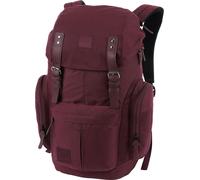 Freizeitrucksack NITRO "Daypacker", Gr. B/H/T: 30cm x 46cm x 18cm, rot (wine), Polyester, Rucksäcke Freizeitrucksack, mit Laptopfach, Schulrucksack, Wanderrucksack oder Streetpack (31906012-0) wine