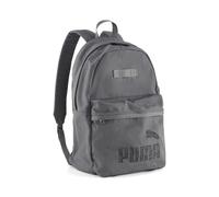 Freizeitrucksack PUMA "LOWDOWN 20 l Rucksack Erwachsene", grau (flat medium gray), Rucksäcke, B/H/T: 21,5cm x 44cm x 14cm, onesize, Freizeitrucksack, B:21,5cm H:44cm T:14cm (56805137-0) flat medium gr