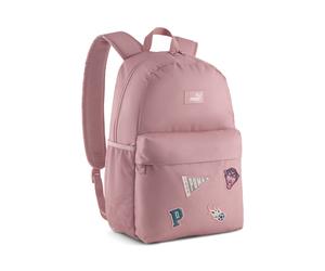 Freizeitrucksack PUMA "PUMA Phase 20 l Patch Rucksack Erwachsene", rosa (rosy outlook pink), Rucksäcke, B/H/T: 30cm x 44cm x 14cm, onesize, Freizeitrucksack, B:30cm H:44cm T:14cm (18534632-0) rosy out