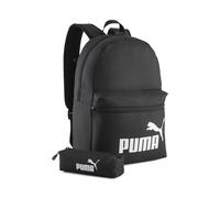 Freizeitrucksack PUMA "PUMA Phase 20 l Rucksack-Set Erwachsene", schwarz, Rucksäcke, B/H/T: 25cm x 43,5cm x 14cm, onesize, Freizeitrucksack, B:25cm H:43,5cm T:14cm (92892950-0) schwarz