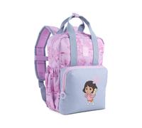 Freizeitrucksack PUMA "PUMA x DORA THE EXPLORER 9 l Extrakleiner Rucksack Kinder", rosa (mauve glow pink), Rucksäcke, Kinder, B/H/T: 22cm x 30cm x 9cm, onesize, Freizeitrucksack, B:22cm H:30cm T:9cm (