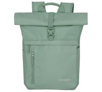 Freizeitrucksack TRAVELITE "BASICS Rollup Rucksack", Gr. B/H/T: 37cm x 60cm x 16cm, grün (hellgrün), Polyester, unifarben, Rucksäcke Freizeitrucksack (59265440-0) hellgrün