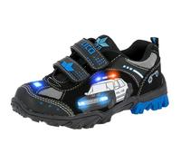 Freizeitschuh Jungen Klettverschluss schwarz LICO Chief V Blinky - Schwarz / 28