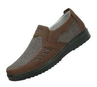 Freizeitschuhe Fahrschuhe FüR MäNner,LäSsige Walkingschuhe,Slip On Schuhe,Flache Sohle,Outdoor Fitnessschuhe,Herren Joggingschuhe,Breathable Stoffschuhe,Herren Loafers,Ohne SchnüRsenkel,Slipper