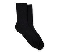 Freizeitsocken BOSS "2P RS Monogram CC", Herren, Gr. 35-38, schwarz, Baumwollmischung, unifarben, elastisch, Socken, aus weicher Baumwollmischung (58609757-35) schwarz