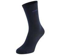Freizeitsocken BOSS, Damen, Gr. 35-38, blau (dunkelblau), Baumwollmischung, unifarben, elastisch, Socken, mit Logoschriftzug (43663068-35) dunkelblau