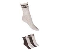 Freizeitsocken FILA "WOMAN LIFESTYLE NORMAL BUTTONED SOCKS", Damen, Gr. 39 (42), confetti, Baumwollmischung, Socken, mit modischem Punktemuster (11188648-39) confetti