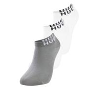 Freizeitsocken HUGO UNDERWEAR "3P AS UNI CC", Herren, Gr. 39-42, dunkelgrau 025, Baumwollmischung, normal, Socken, mit Logostickerei (30200933-39) dunkelgrau 025
