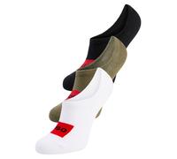 Freizeitsocken HUGO UNDERWEAR "3P LC LABEL CC", Herren, Gr. 43-46, open grün 346, Baumwollmischung, elastisch, Socken, mit Logostickerei (47299921-43) open grün 346