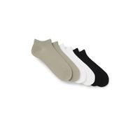 Freizeitsocken HUGO UNDERWEAR "6P AS UNI CC 1026", Damen, Gr. 39-42, beige (open miscellaneous 964), Baumwollmischung, elastisch, Socken, mit HUGO-Logoschriftzügen (53576110-39) open miscellaneous 964
