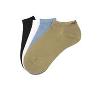 Freizeitsocken HUGO UNDERWEAR "6P AS UNI CC 1026", Damen, Gr. 43-46, schwarz (open miscellaneous 963), Baumwollmischung, elastisch, Socken, mit HUGO-Logoschriftzügen (91457302-43) open miscellaneous 9