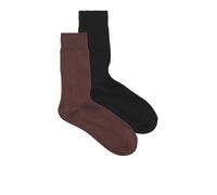 JACK & JONES Jac Premium Socks 2 Pack Noos, Black/Pack:Java,Einheitsgröße