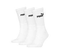 Freizeitsocken PUMA, Mädchen, Gr. 39-42, weiß, Obermaterial: 72% Baumwolle, 25% Polyester, 2% Polyamid, 1% Elasthan, unifarben, elastisch, Socken, Atmungsaktiv, feuchtigkeitsregulierend, Stretchanteil