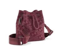 Freizeittasche PUMA "PUMA Sense 1,5 l Kleine Bucket-Bag Damen", Gr. B/H/T: 17,5cm x 19cm x 11cm onesize, rot (ruby shimmer graphic rot), Polyester, Taschen (48605405-0) ruby shimmer graphic rot