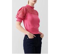 French Connection Crochet Mix Knit Camellia Größe: XL | Strickpullover Outlet | Damen | Braun