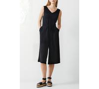 French Connection Culotte Crinkle Jumpsuit Black Größe: 12 | Jumpsuits Outlet | Damen | Schwarz