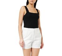 French Connection Damen Vaughn City Baumwolle Lässige Shorts, weiß, 36