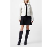 French Connection Dover Boucle Jacket Cream Größe: XL | Jacken Outlet | Damen | Weiß