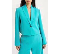 French Connection Echo Crepe Blazer Green Größe: S | Blazer Outlet | Damen | Grün