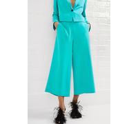 French Connection Echo Crepe Culotte Green Größe: 12 | Ausgestellte Hosen Outlet | Damen | Grün