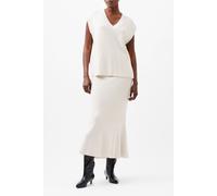 French Connection Nariko Rib Vest Oatmeal Mel Größe: M | Strickpullover Outlet | Damen