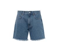 French Connection Piper Orgnic Dnm Boyfrnd Shrts Mid Blue Größe: 6 | Kurze Sporthosen Outlet | Damen | Blau