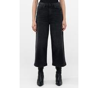 French Connection Stretch Wide Leg Culotte Black Größe: 8 | Ausgestellte Hosen Outlet | Damen | Schwarz
